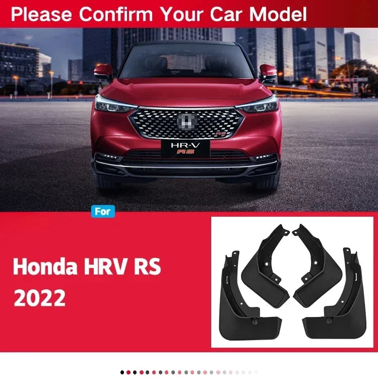 Garde-Boue Honda HR-V 2022-2025 Bavettes 4 Pièces