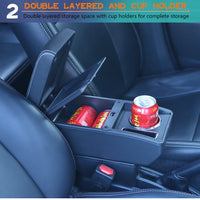 Accoudoir Central Citroën C3 C4 Charge Rapide Type-C ou 6 USB Rangement