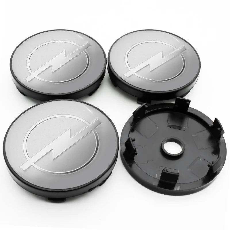 Cache-Moyeux Opel Astra Corsa Mokka Insignia 56mm 60mm — détail de fixation