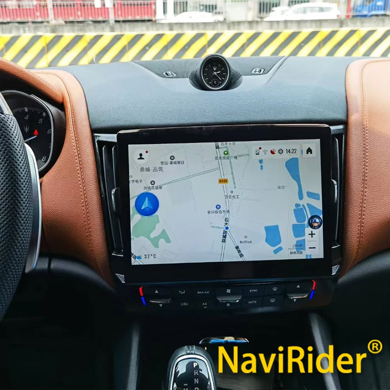 Autoradio Android 13 Maserati Levante 2016-2020 Écran 10,26 pouces Qualcomm CarPlay 4G