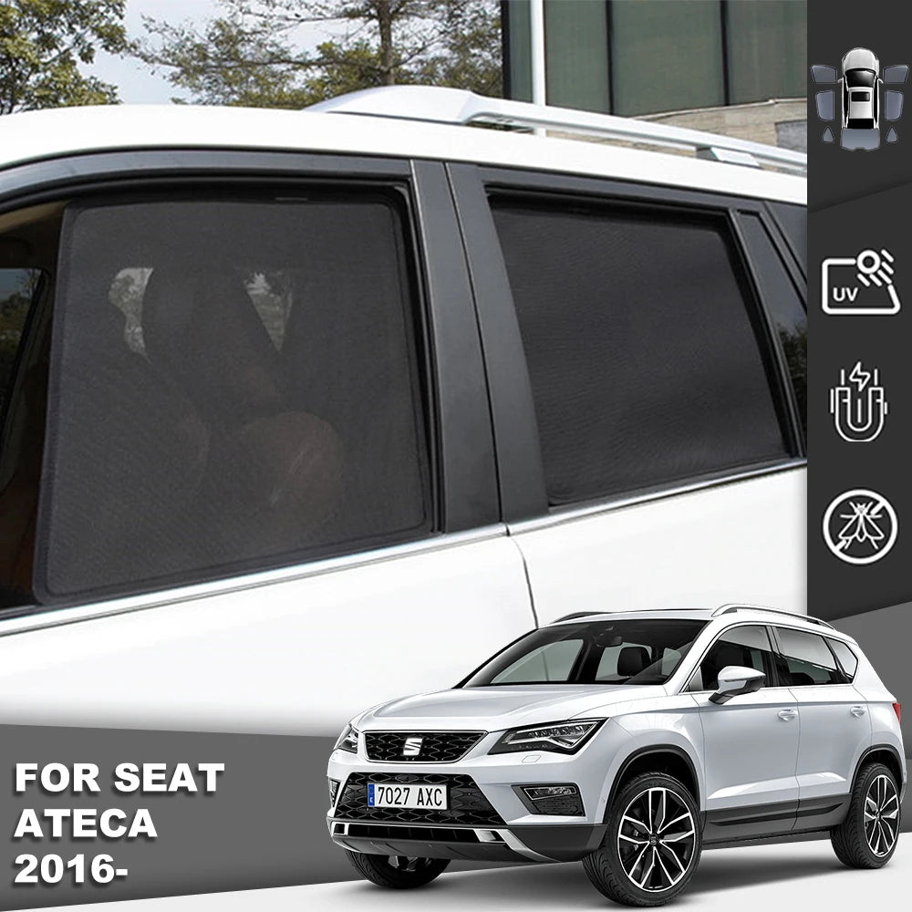 Rideaux Pare-Soleil Magnétiques Seat Ateca 2016-2024