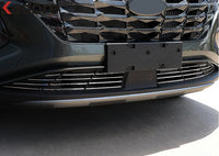 Calandre Hyundai Tucson NX4 2021-2024, 24 Baguettes Inox pour Grille Inférieure