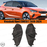 Calandre Opel Corsa F 2019-2024, Caches Latéraux Pleins de Pare-Chocs Avant 9830242081 9830241080