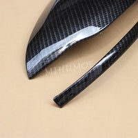 Coque de Rétroviseur Mercedes Classe C W205, E W213, S W222, GLC X253, GLA, GLB, CLS, EQA, EQB, EQC Aspect Carbone, Paire à Coller