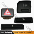 Bouton ESP et Caches de Console Centrale Audi A4 B6 B7