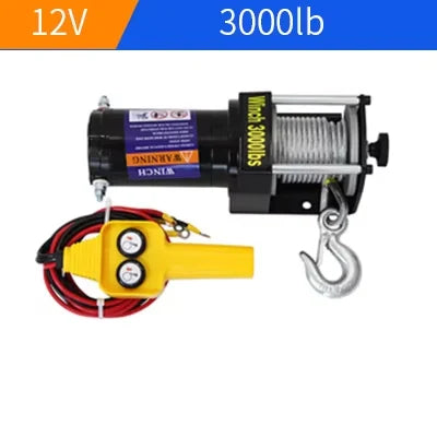 Treuil Électrique 3000 lbs IP67 12V 24V
