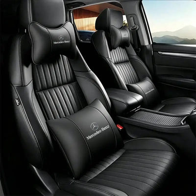 Coussin Lombaire et Appuie-Tête Cuir Mercedes AMG W205