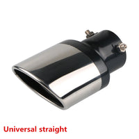 Embout d'Échappement Inox Universel Peugeot 208 308 3008 Droit ou Coudé