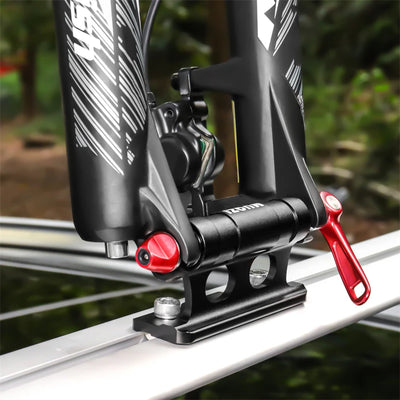 Porte-Vélos de Toit MUQZI Support de Fourche Aluminium
