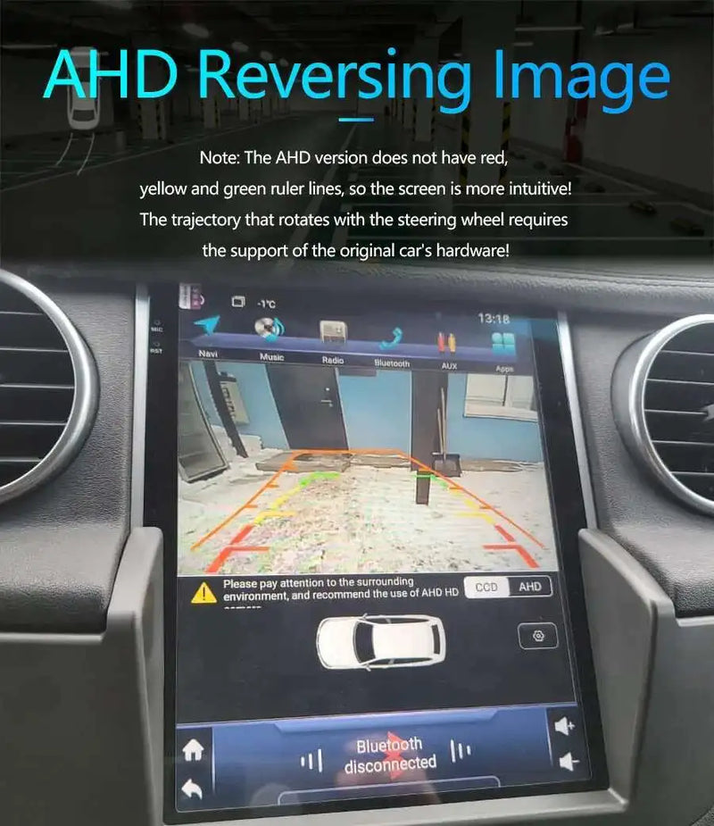 Autoradio Android 14 Land Rover Discovery 4 LR4 2009-2016 Navigation GPS avec Écran de Climatisation