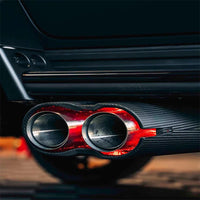 Embout d'Échappement LED Carbone Mercedes Classe G G63 G500 — vue de profil