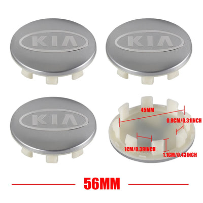 Cache-Moyeux Kia Sportage Rio Ceed 56mm 65mm