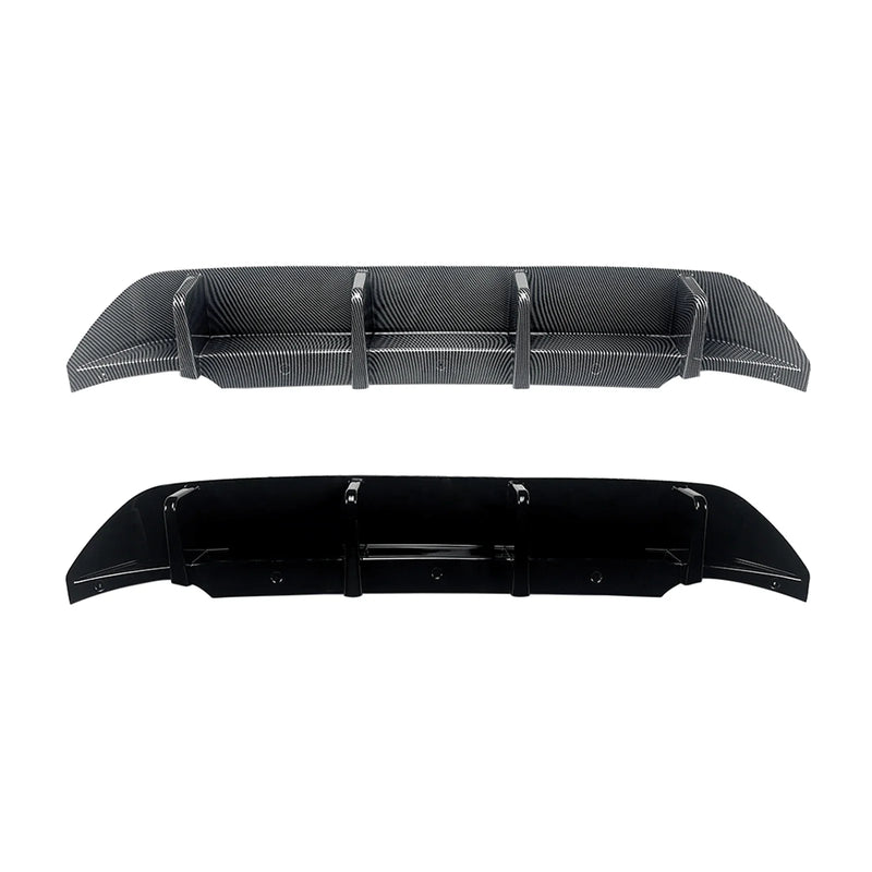 Diffuseur de Pare-Chocs Arrière Volkswagen T-Roc 2018-2022 Version Standard Noir Brillant ou Look Carbone
