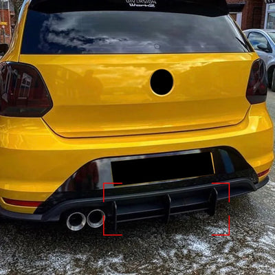 Diffuseur Arrière Volkswagen Polo MK5 GTI 6R 6C 2010-2018