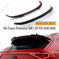 Becquet de Toit Style Maxton Cupra Formentor MK1 VZ et VZ5 2020-2026 en ABS Noir Brillant