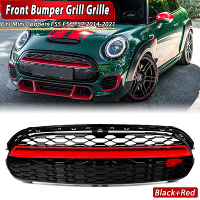 Calandre Mini Cooper F55 F56 F57 GP Style Noir Brillant