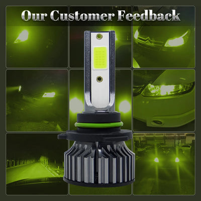 Ampoules LED 72W 16000 lm H4 H7 Voiture