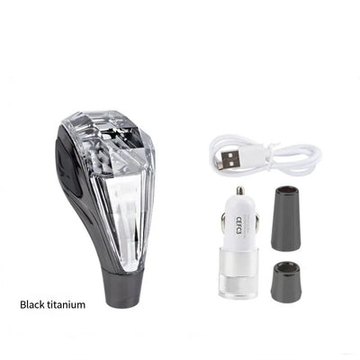 Pommeau de Levier de Vitesse LED Cristal 7 Couleurs