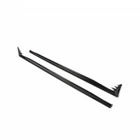 Bas de Caisse Carbone VW Golf 8 MK8, Jupes Latérales en Fibre de Carbone Sèche 2 Pièces