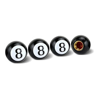 Bouchons de Valve Universels Boule Ronde Anti-Poussière — détail de fixation