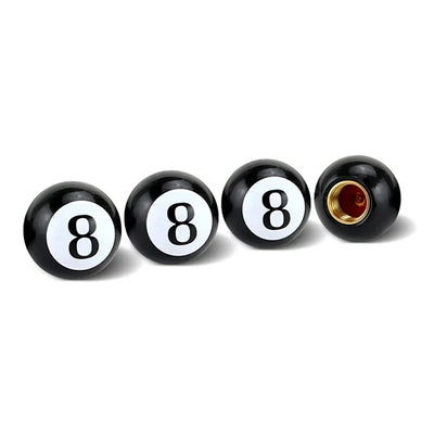 Bouchons de Valve Universels Boule Ronde Anti-Poussière