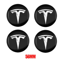Cache-Moyeux Tesla Model 3 Y S X 56mm Logo — détail de finition
