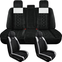 Housses de Siège Volvo XC40 XC60 S40 S60 S80 S90 V40 V60 V70 V90 Universelles Antidérapantes Jeu Complet 5 Places