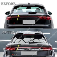 Becquet de Coffre Central Audi Q8 SQ8 RSQ8 2019-2025 Noir Brillant
