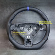 Volant Sport Cuir Opel Astra H OPC Méplat Perforé