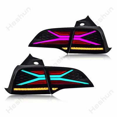 Feux Arrière LED RGB Tesla Model 3 Model Y (2018-2023) Animation
