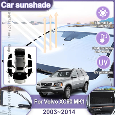 Pare-Soleil Complet Volvo XC90 MK1 2003-2014