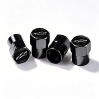 Bouchons de Valve Pneu Porsche Boxster Cayenne Panamera Macan Cayman 911 Lot de 4 en Métal Logo Voiture de Sport