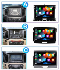 Autoradio Android 15 Ford Everest et Ranger 2015-2018 CarPlay Sans Fil GPS 4G