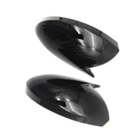 Coques de Rétroviseur Dacia Sandero III, Stepway et Jogger depuis 2021, Style Bec Aspect Carbone ou Noir Brillant
