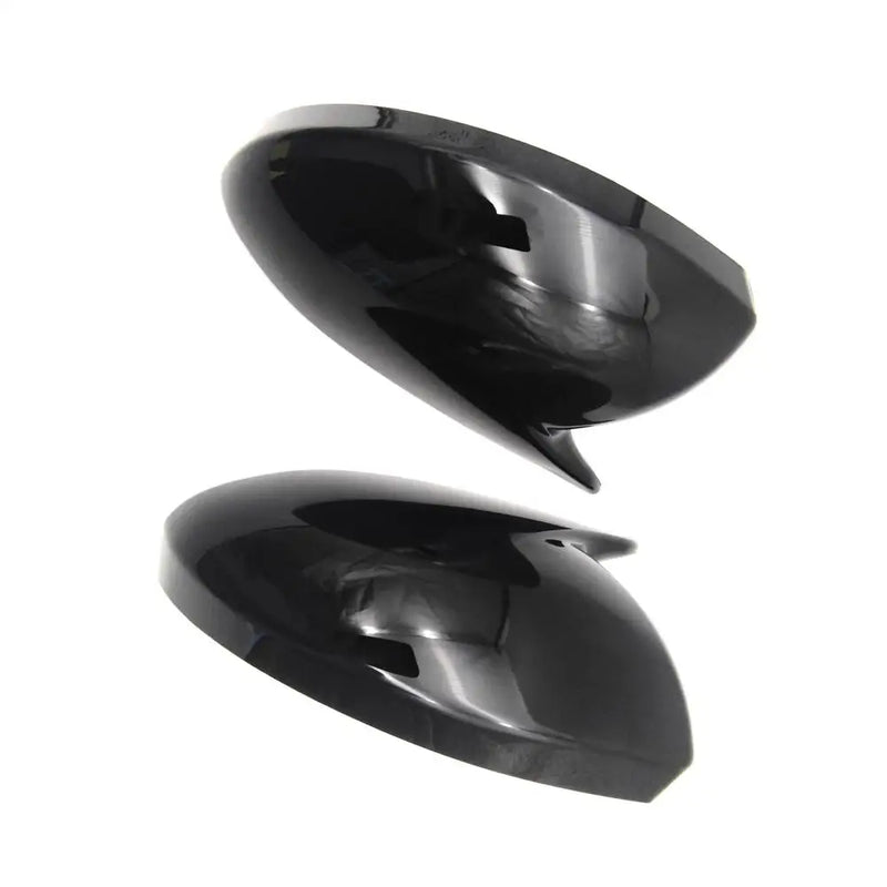 Coques de Rétroviseur Dacia Sandero III, Stepway et Jogger depuis 2021, Style Bec Aspect Carbone ou Noir Brillant