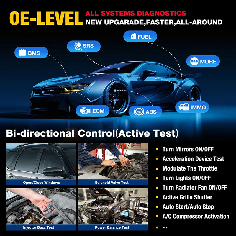 Valise Diagnostic Launch X431 PRO V5.0 Elite Tablette 8 Pouces