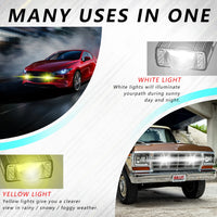 Éclairage Auxiliaire LED DRL 120W 12000LM Voiture