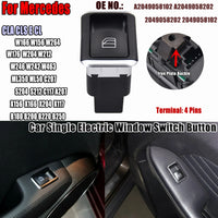 Bouton Lève-Vitre Passager Mercedes W204 W212 W176 A2049058102 — détail de finition