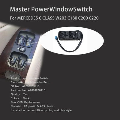 Bouton Lève-Vitre Mercedes CLK W208 W209