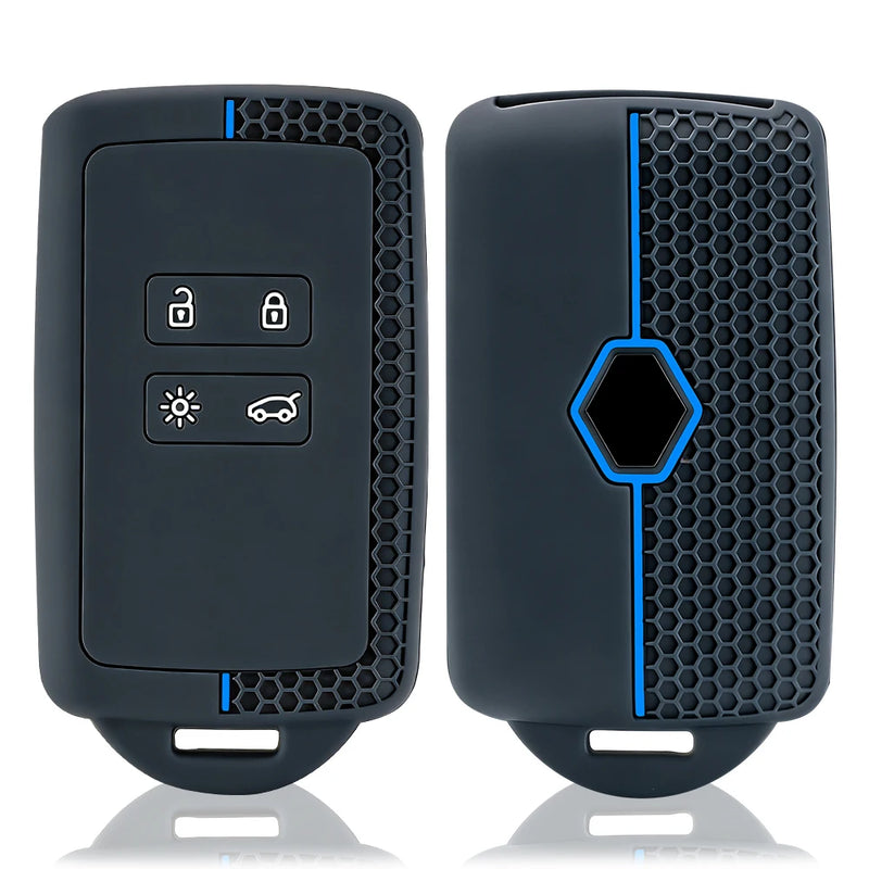 Étui de Protection Clé Renault Carte Silicone Clio 4 Clio 5 Captur Mégane Austral Arkana Kadjar Duster
