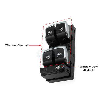 Bouton Lève-Vitre Audi A4 Q5 B8 8KD959851