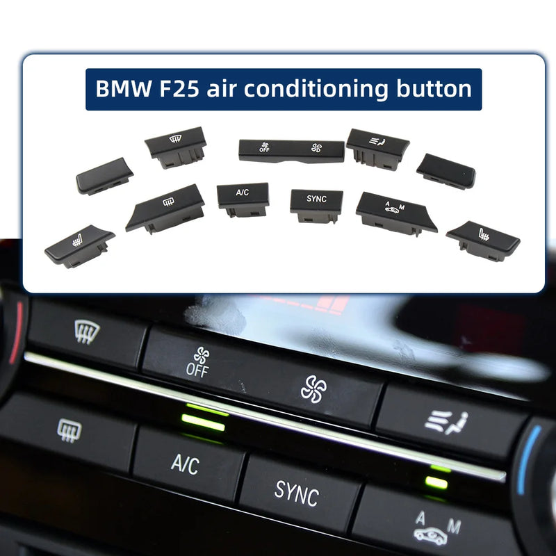 Bouton de Climatisation BMW X3 F25 X4 F26 2011-2017 — vue d'ensemble