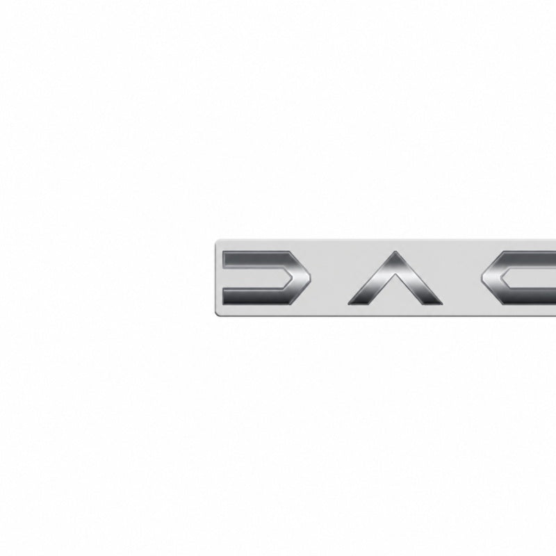 Emblème Dacia Métal Adhésif Coffre Sandero Duster Jogger Bigster