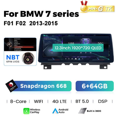 Autoradio Android BMW Série 7 F01 F02