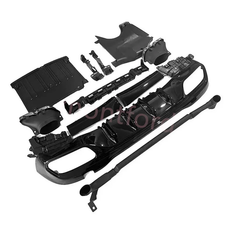 Diffuseur Arrière Look C63 AMG Mercedes Classe C W206 2022+ C200L C240 C250 C280