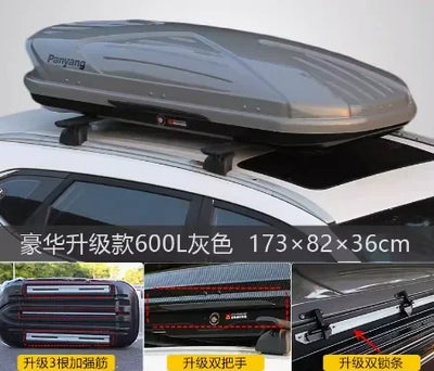Coffre de Toit Aluminium 550 à 750 L Voiture