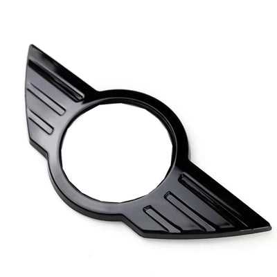 Cache Emblème Mini Cooper R56 F56 F60 Noir ABS