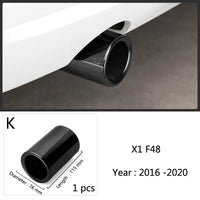 Embout d'Échappement BMW F20 F30 F32 X1 Acier Inoxydable — détail du support