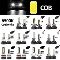 Ampoules LED Infitary H7 H4 72W 6500K