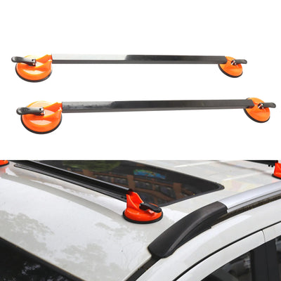 Barres de Toit Universelles Ventouse Acier 92 cm